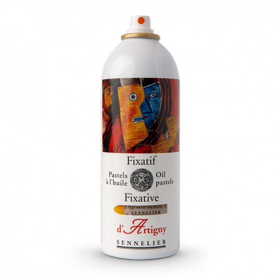 Sennelier Oil Pastel Fixative Spray 400ml Clark Craft Products