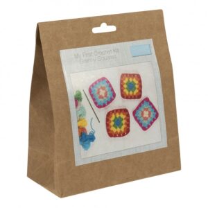 My First Crochet Kit - Granny Squares