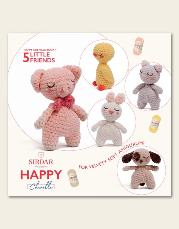 Sirdar  5 Little friends Happy Cotton Book