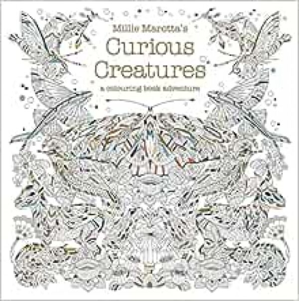Millie Marottas Curious Creatures Colouring Book