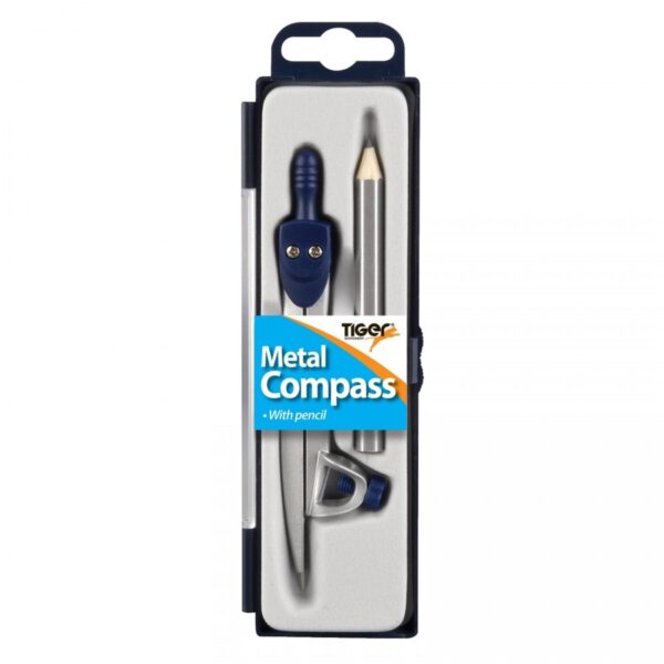 Metal Compass With Pencil Set