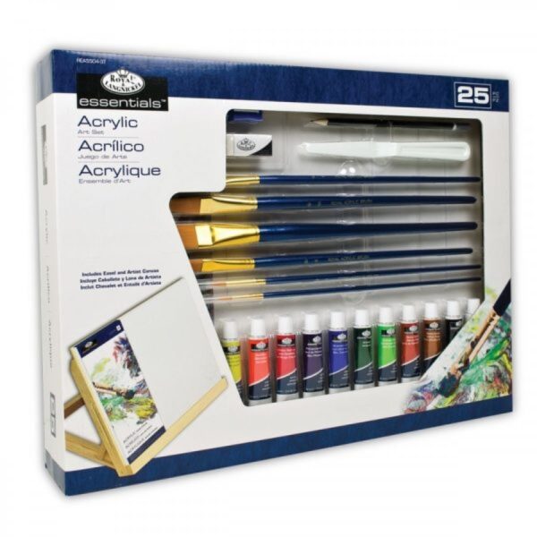 Royal & Langnickel Essentials 25pc Acrylic Art Set