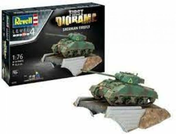 Revell First Diorama Sherman Firefly Model Kit