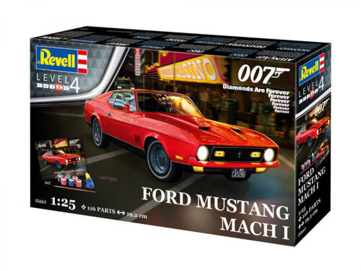 Revell James Bond 007 Ford Mustang MACH 1 Gift Set