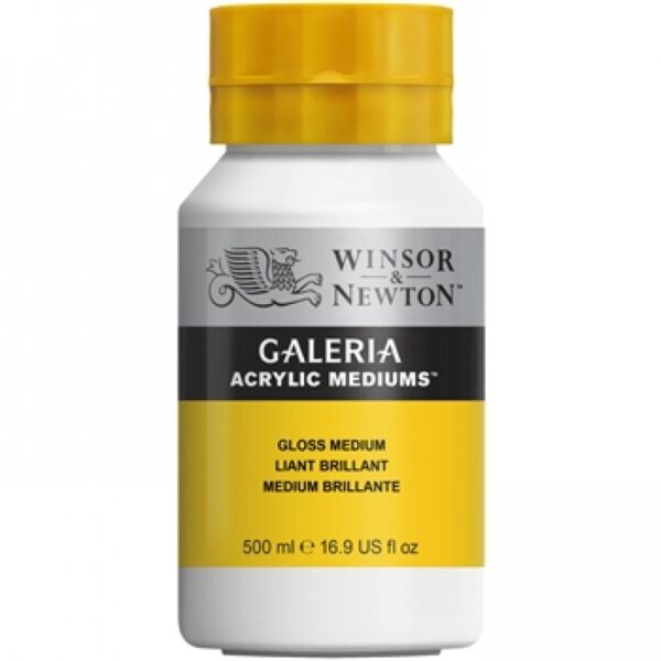 Winsor & Newton Artists' Acrylic Gloss Medium 500ml