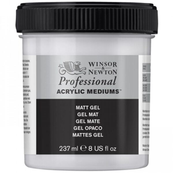 Winsor & Newton Artists' Acrylic Matt Gel 237ml