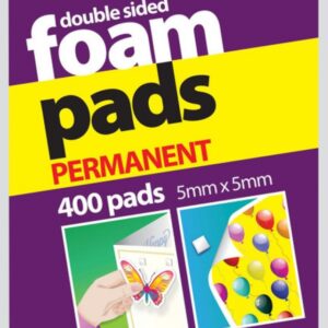 Foam Pads Double Sided Pk 400