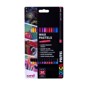 POSCA Wax Pastels -Set of 12