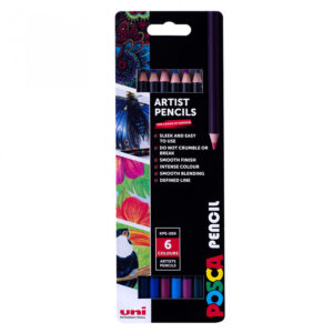 POSCA Pencils - Set of 6 Luxe Colours