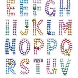 Crystal Alphabet Upper Case
