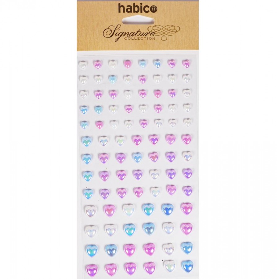 Pearl Heart Sticker