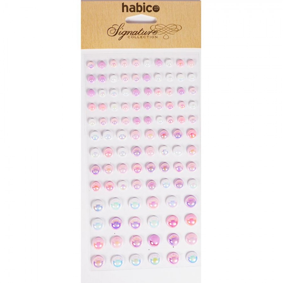Pearl Round Sticker