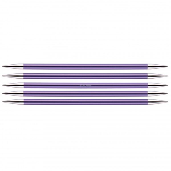 Knit Pro Zing Double Pointed Needles Pk 5