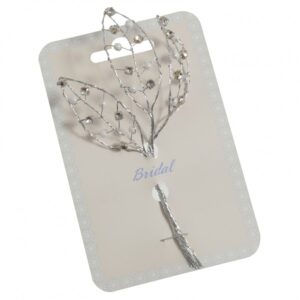 Leaves with Diamante