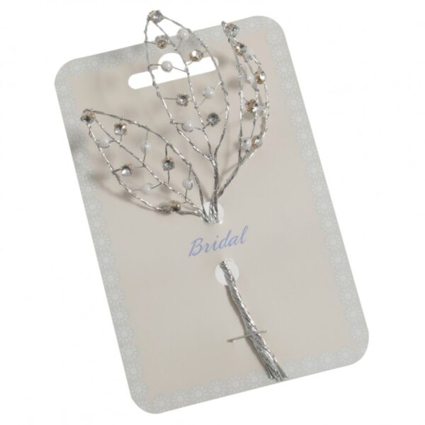 Leaves with Diamante