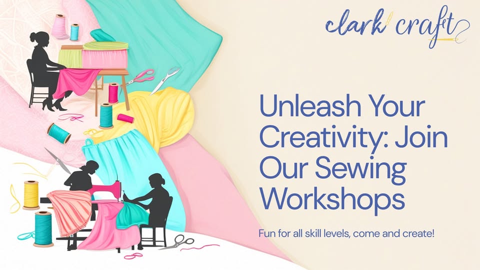 For confident sewists ready to take on their next project! Join us for a creative full-day sewing workshop where you’ll make your very own lined Martha Apron using a sewing machine. Running from 10am to 4pm (with lunch included!), this workshop is ideal for those who’ve already completed our Learn to Sew course or are confident using a sewing machine. During the day, you'll learn how to work with PDF patterns, and by the end, you'll go home with a stylish, functional, and beautifully finished apron that could even be reversible if you choose contrasting fabrics! What you'll need to bring: ✨ 2 metres of fabric for the front ✨ 2 metres for the lining (Fabrics must be cotton, linen, canvas, denim, or cotton twill.) Choose matching or bold contrasting fabrics—it’s completely up to you! Limited to just 7 places, this hands-on workshop promises to be a relaxed, social, and rewarding day of sewing. Book early to avoid disappointment—we can’t wait to see what you create!