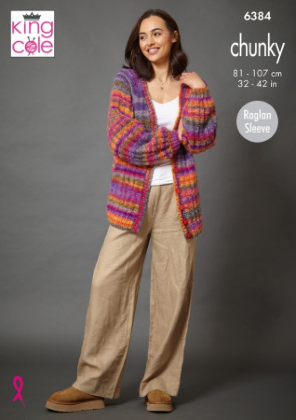 King Cole Womens Knitting Pattern 6384
