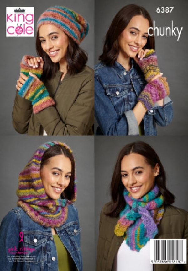 King Cole Womens Knitting Pattern 6387 - Image 2
