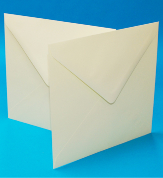 Pack of 30 8"x8" Envelopes - Cream