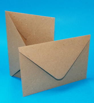 Pack of 50 5"x7" Envelopes - Kraft / Natural