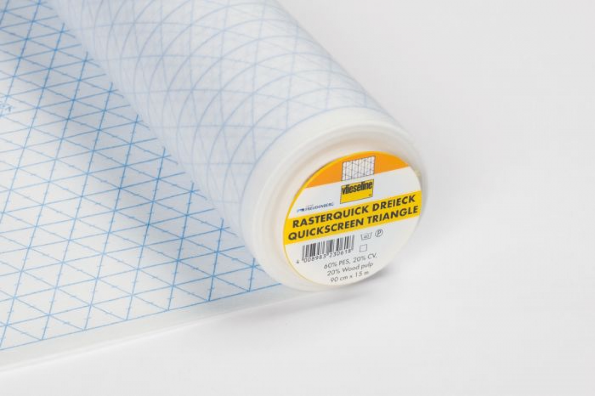 Quickscreen Triangle Foundation Interlining 90cm