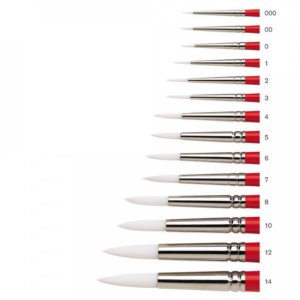 University Brush Short Handle - Round (Series 233)