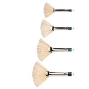 Winton Hog Brush Long Handle - Fan