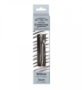 Winsor & Newton Artists' Charcoals - Thin 3 Sticks