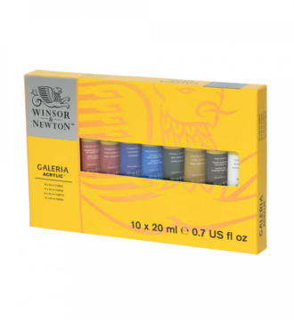 Winsor & Newton Galeria Acrylic 10 x 20ml Tube Set