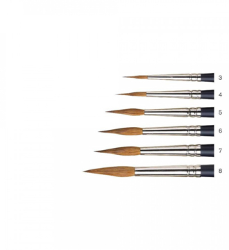 Winsor & Newton Professional Watercolour Sable Brush - Pointed Round