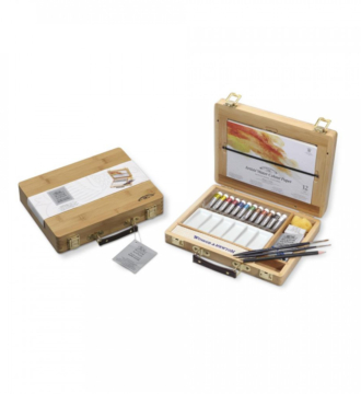 Winsor & Newton Artists Watercolour Bamboo Box Set (Tubes)