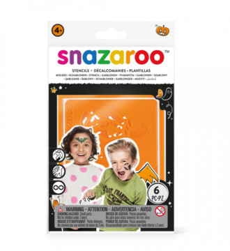 Snazaroo Face Painting Stencils - Halloween