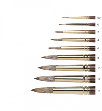 Monarch Long Handle Brush - Round