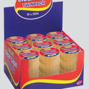 Clear Tape Twin Pack
