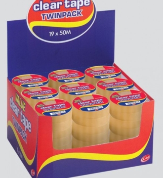 Clear Tape Twin Pack