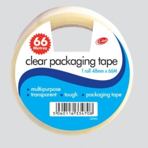 CLEAR PARCEL TAPE 48MM X 60M