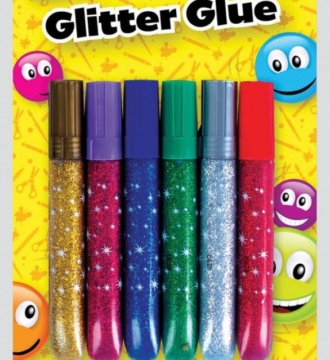 Glitter glue  multi pack of 6