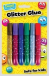 Glitter glue  multi pack of 6