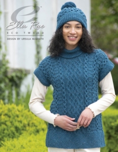 Ella Rae Audrey Sleeveless Sweater & Hat