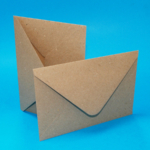 Pack of 50 C6 Envelopes - Kraft / Natural