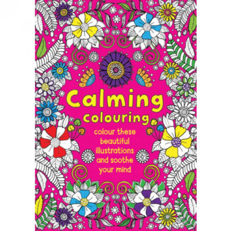 Calming Colouring  A4 Book