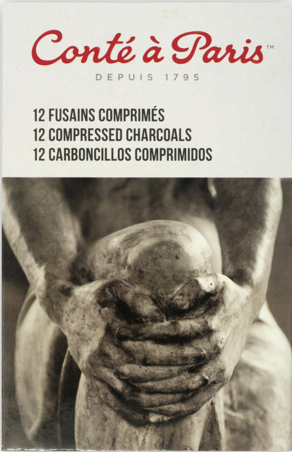 Conté à Paris Charcoals - Assorted box of 12