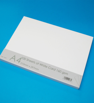 A4 White Card 160gsm - Pack of 100