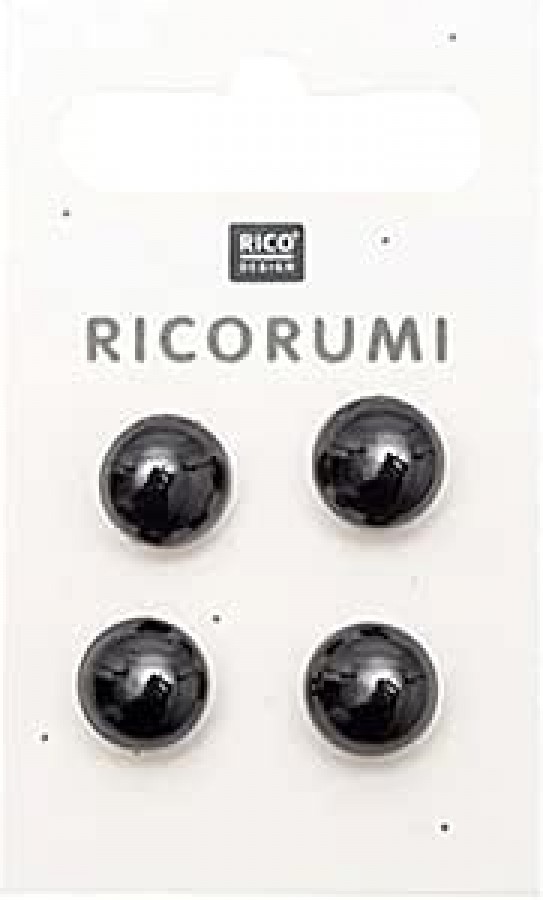 Rico Ricorumi Toy Eyes 11mm Pk 4 Eyes