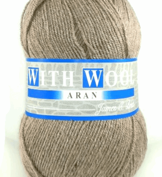 James C. Brett With Wool Aran