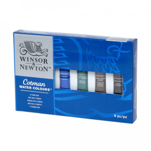 Cotman Watercolour Tube Set (6 x 8ml)