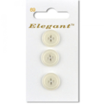 Sirdar Elegant Buttons - White 16mm