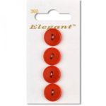 Sirdar Elegant Buttons - Red 16mm
