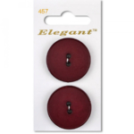 Sirdar Elegant Buttons - Burgundy 32mm