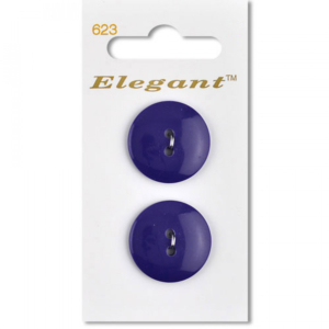 Sirdar Elegant Buttons - Deep Purple 2-HL 22mm